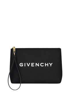 pochette givenchy nera|Pochette grande in tela .